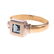 A Pair of Lady's Gold Gemstone & Diamond Rings - 3