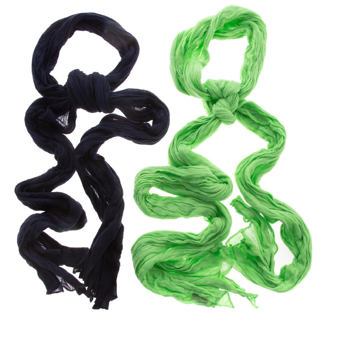 Two Hermès Cotton Scarves (1 of 8)