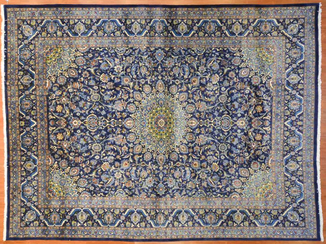 Persian Keshan carpet, approx. 10 x 13 (1 of 3)