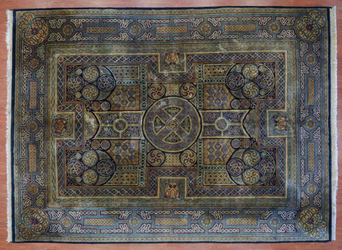 Indo Agra carpet, approx. 8.10 x 12.1 (1 of 5)
