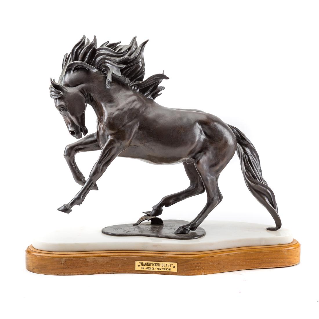 George Ann Tognoni. Magnificent Beast bronze (1 of 5)