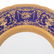 12 Royal Doulton cobalt banded cabinet plates - 3