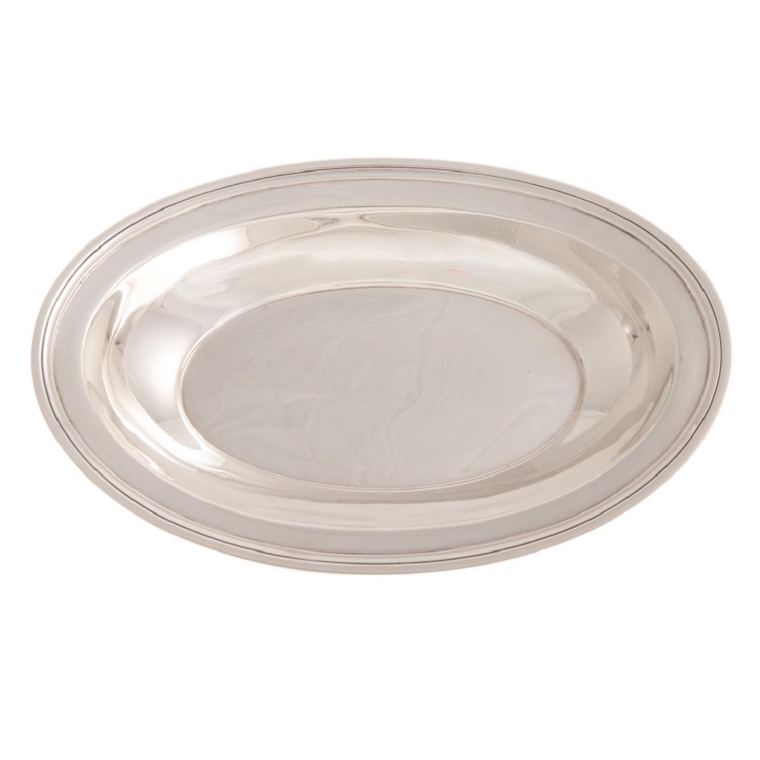 Tiffany & Co. sterling silver oval bread tray (1 of 4)