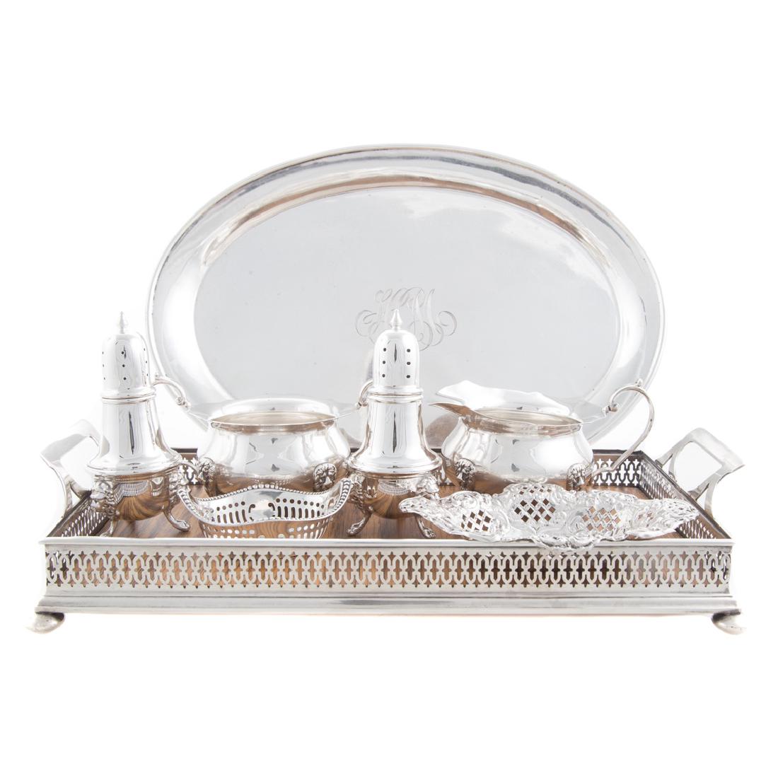 Assortment of sterling table items (8) (1 of 5)