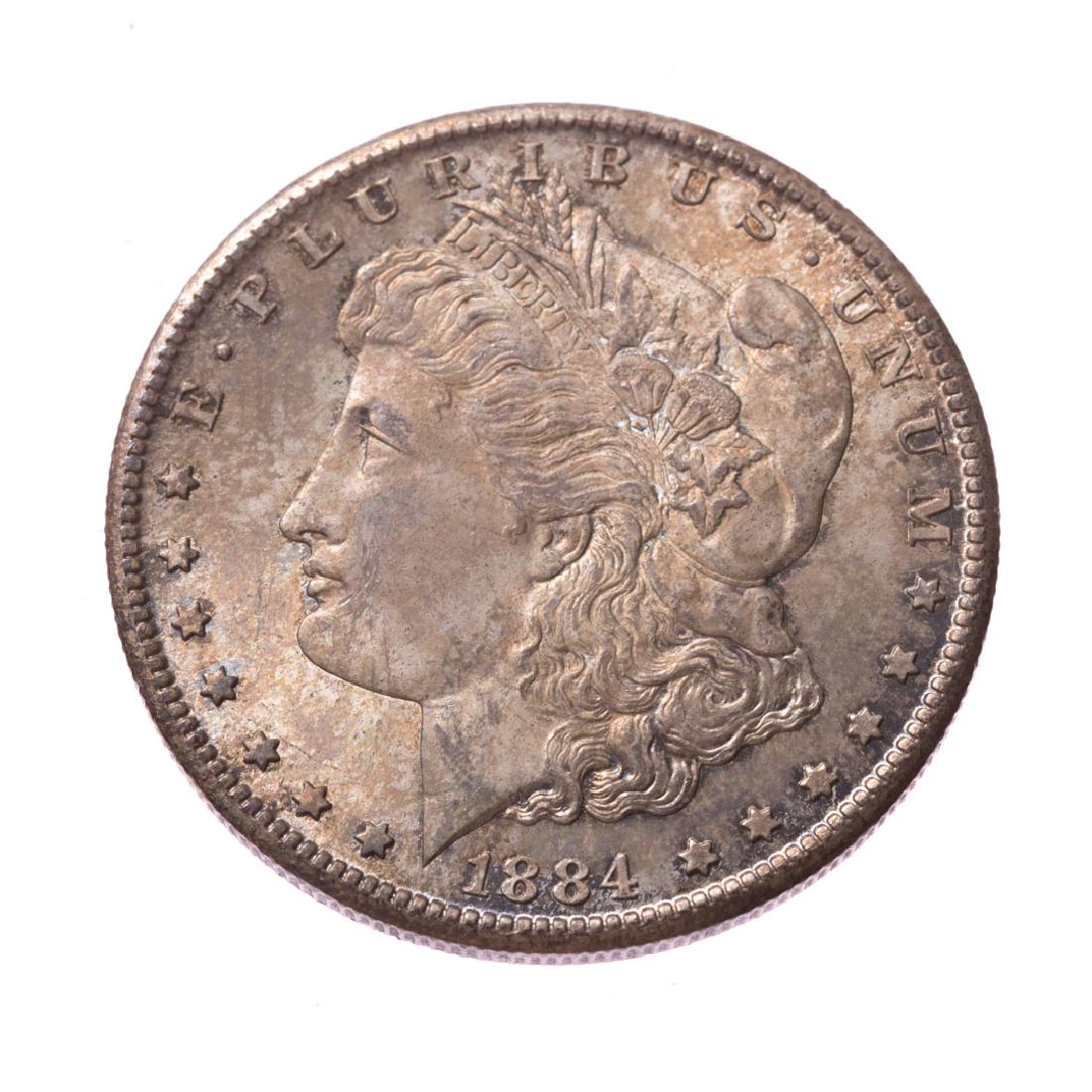 [US] 1884-CC Morgan Dollar AU (1 of 2)