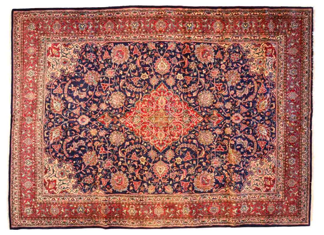 Persian Sarouk carpet, approx. 9.1 x 12.4 (1 of 4)