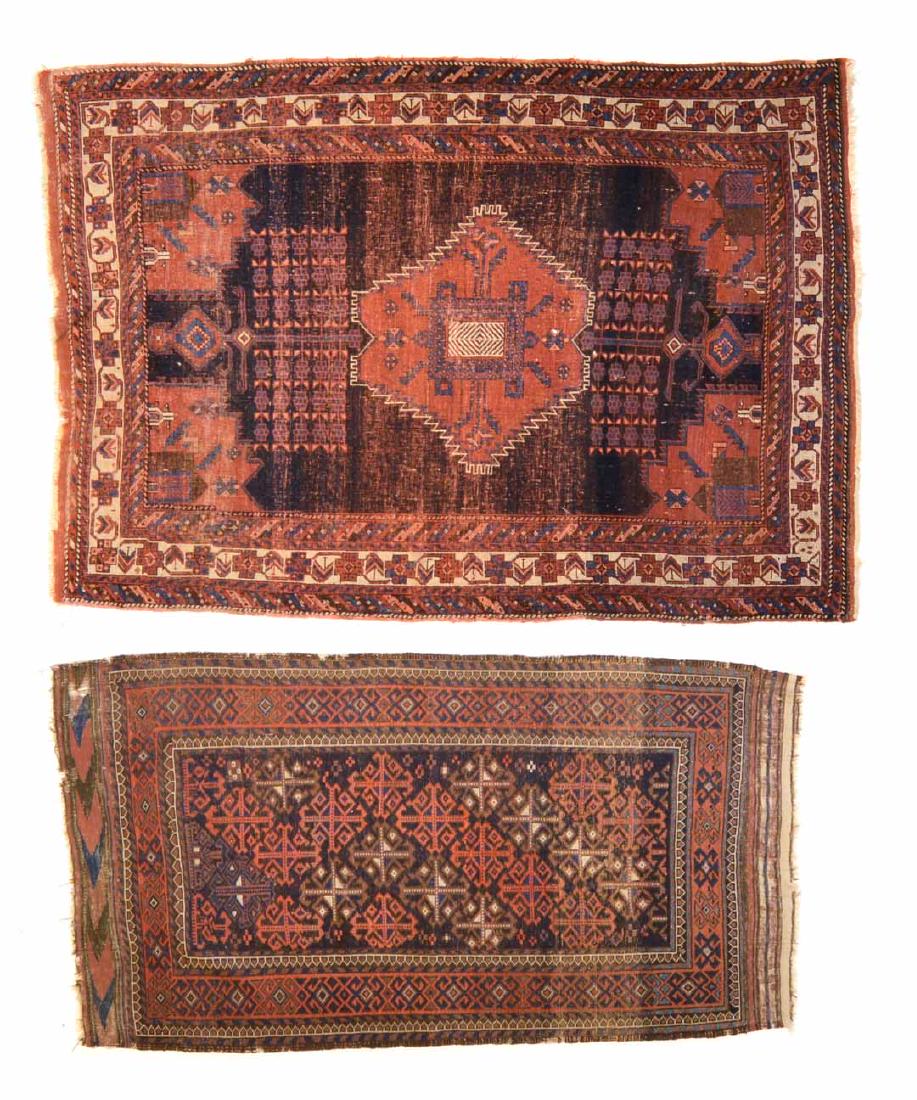 Two antique Persian rugs, Persia, circa 1935 (1 of 6)