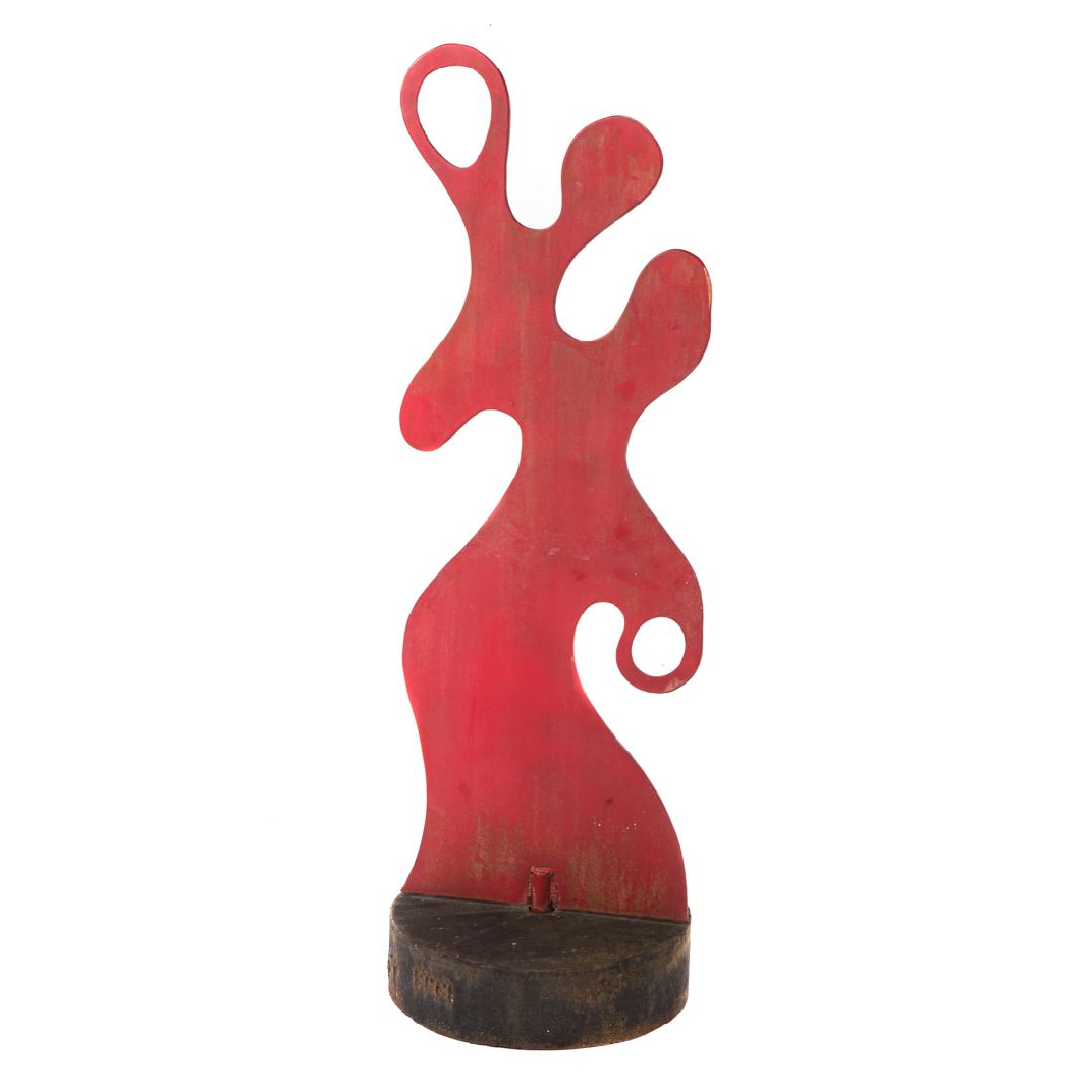 Christopher Solbert. Abstract Sculpture,sheet iron (1 of 5)