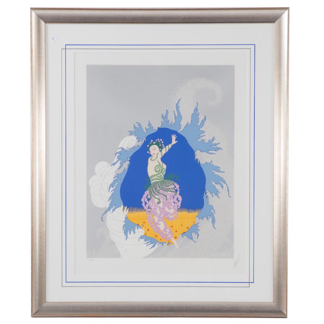 Erte. "The Coming of Spring", serigraph (1 of 5)