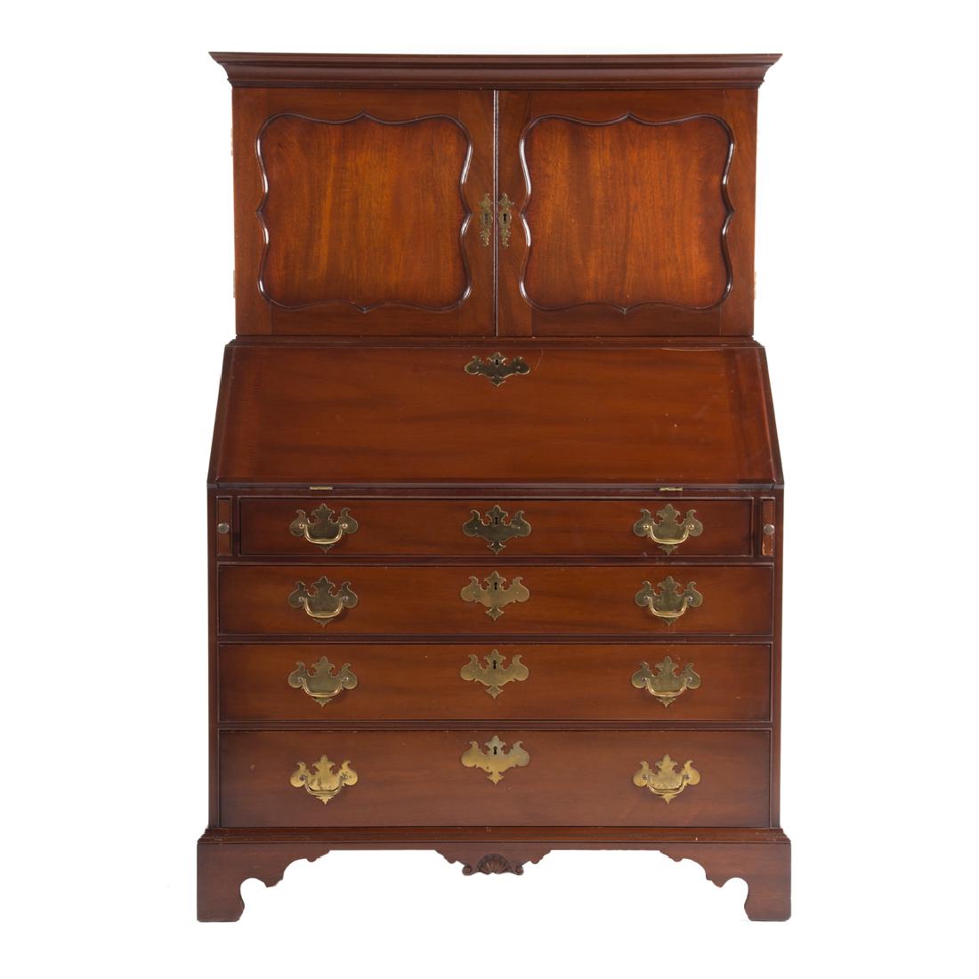 Kittinger Chippendale style secretary desk (1 of 7)