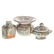 Three Chinese Export Rose Medallion articles - 3