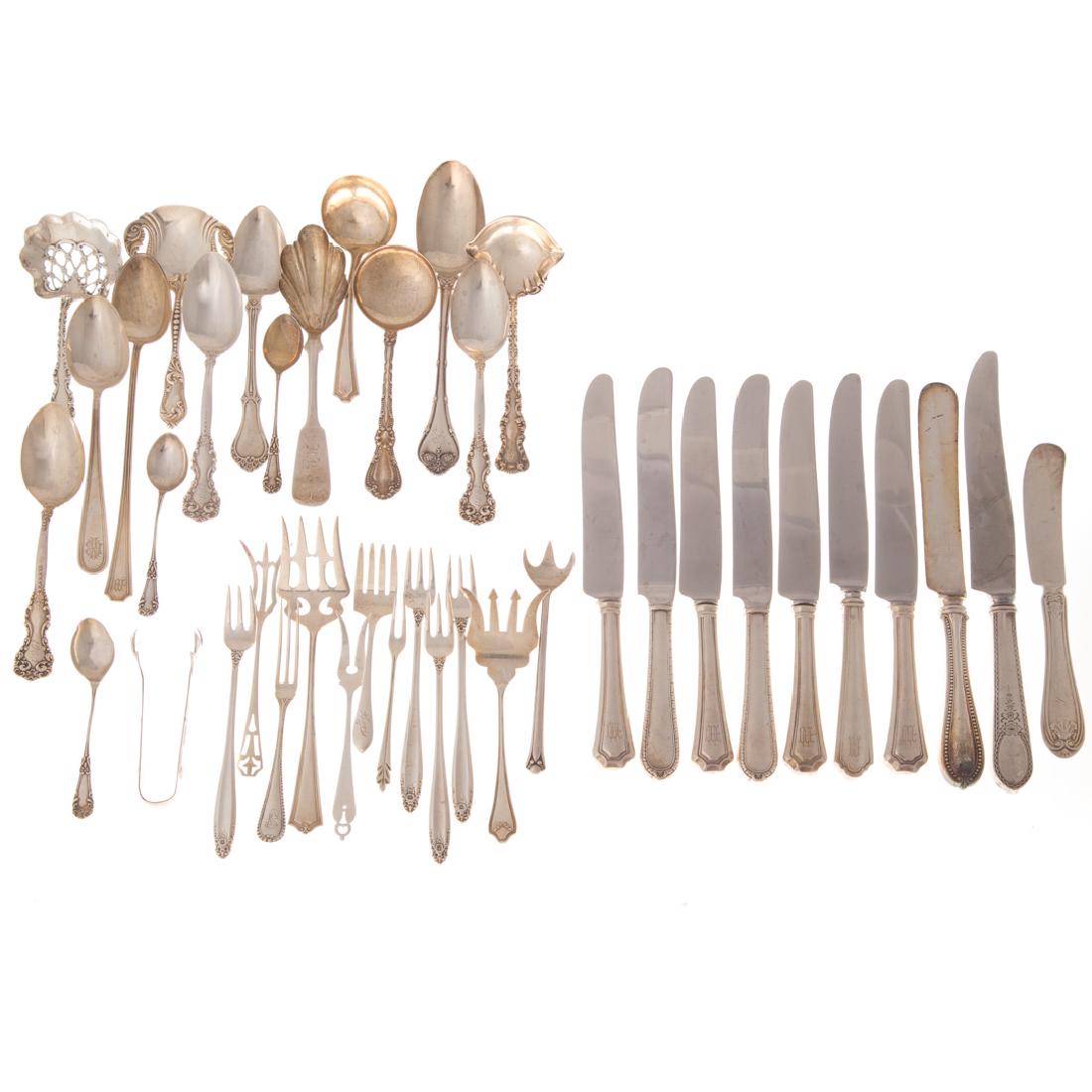 Collection of sterling silver flatware (1 of 5)