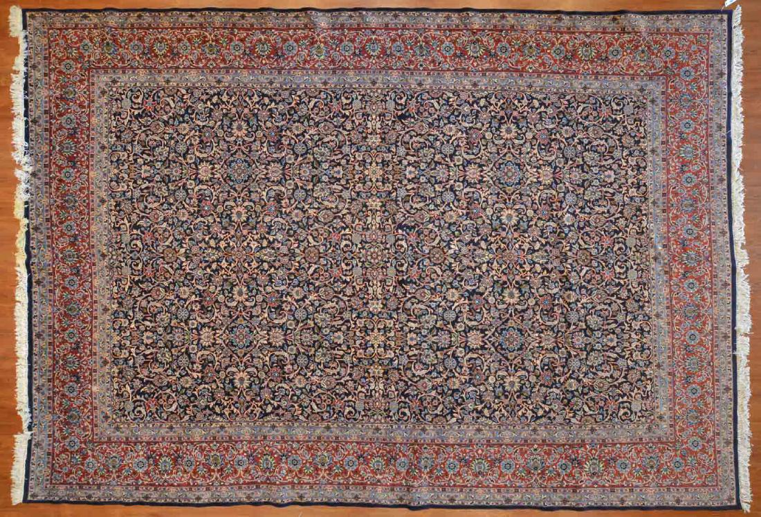 Persian Kerman carpet, approx. 11.6 x 16.4 (1 of 4)