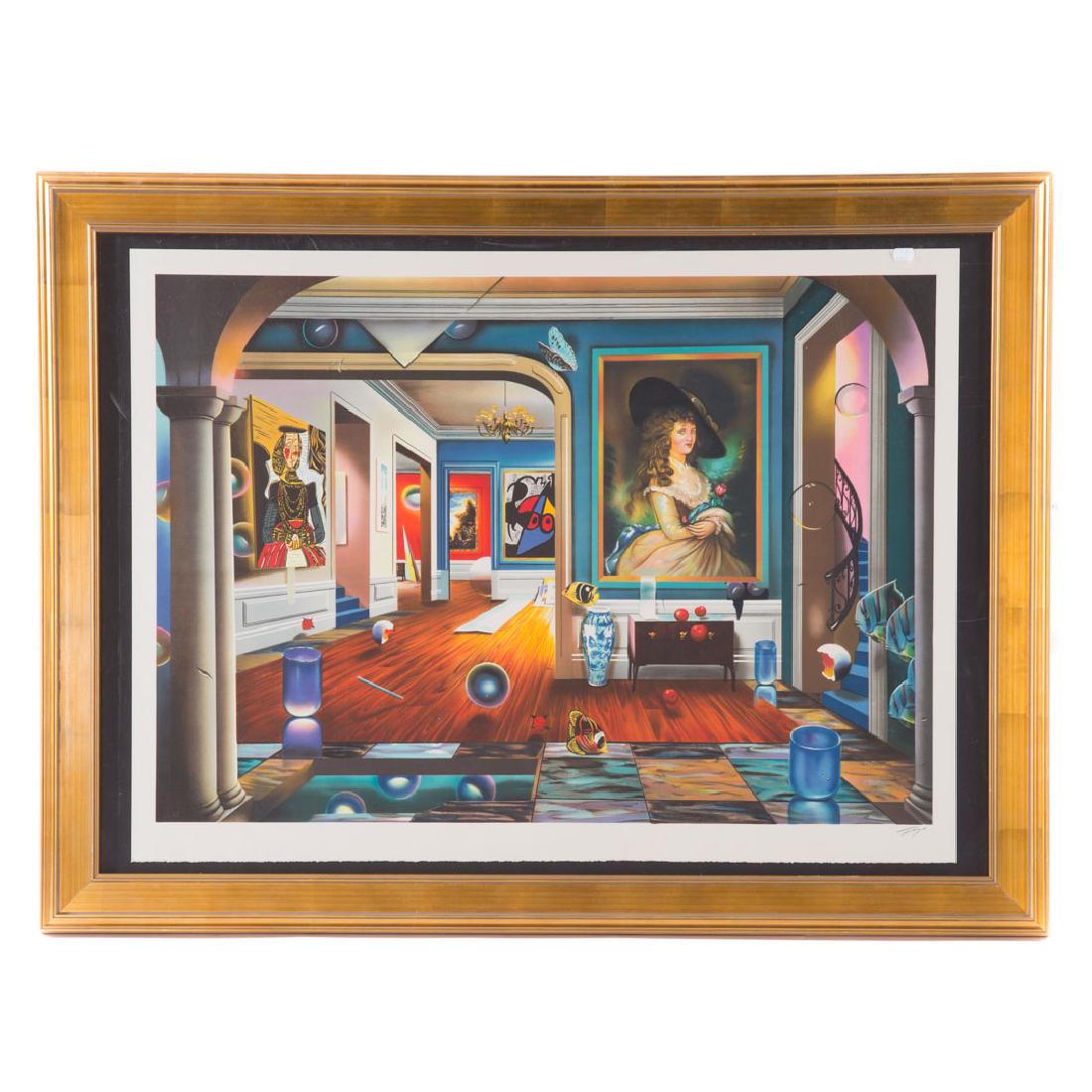 Ferjo. "Third Dimension," lithograph (1 of 5)