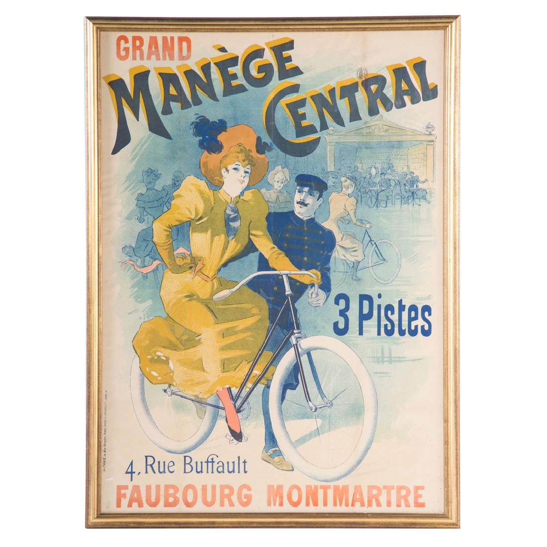 Lucien Baylac. "Grand Manege Central," lithograph (1 of 4)