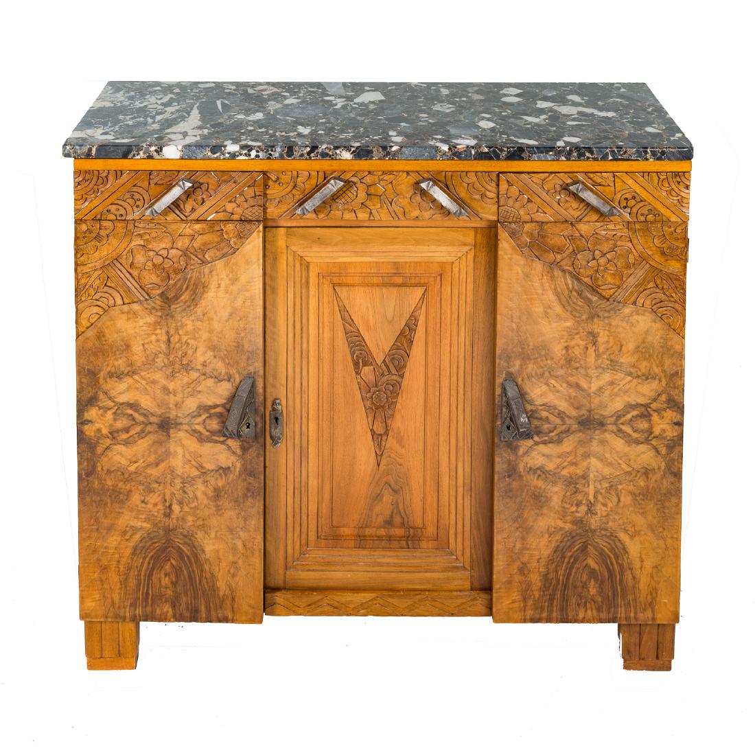 French Art Deco palissandre cabinet (1 of 8)