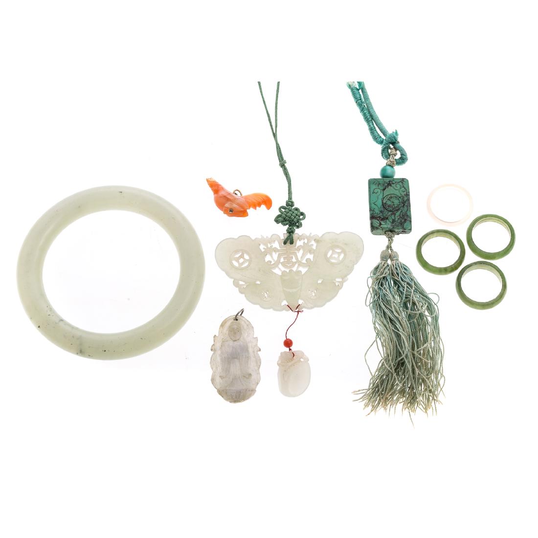 A Collection of Jade Jewelry (1 of 3)