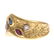 A Ruby, Sapphire, Emerald & Diamond Ring in 18K - 3