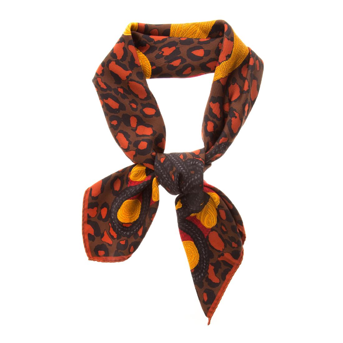 A Christian Dior Silk Printed Scarf 90 (1 of 3)
