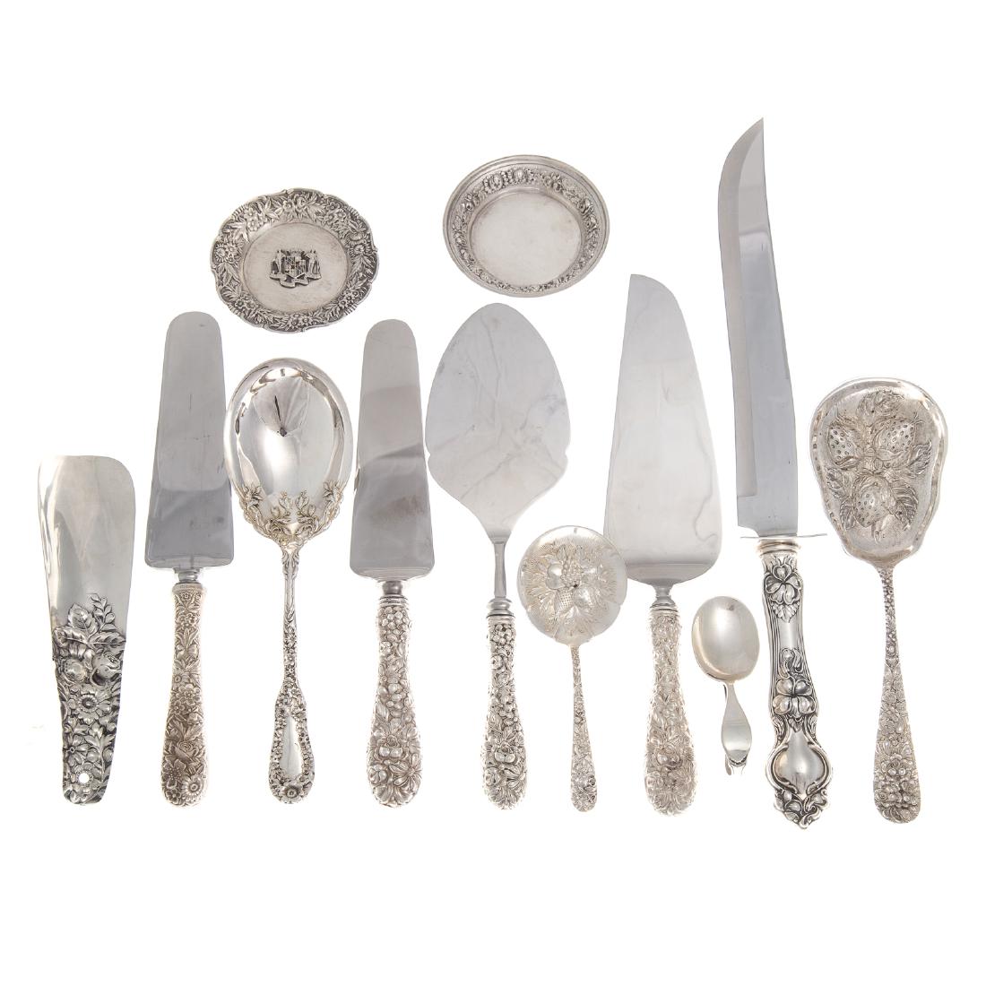 Six Kirk Stieff sterling serving pieces (1 of 6)