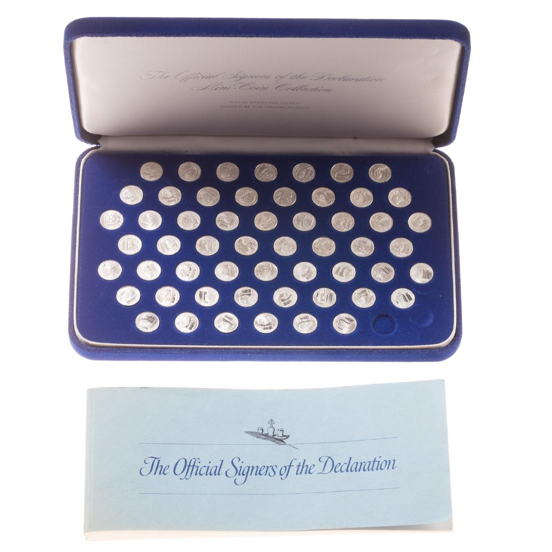 [US] Signers of the Declaration Silver Mini-coins (1 of 5)