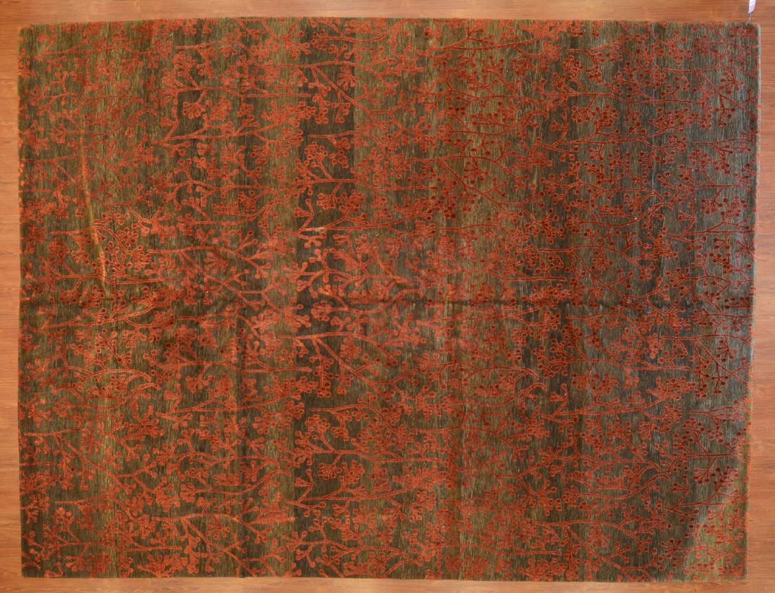 Tibetan carpet, approx. 9 x 12 (1 of 4)