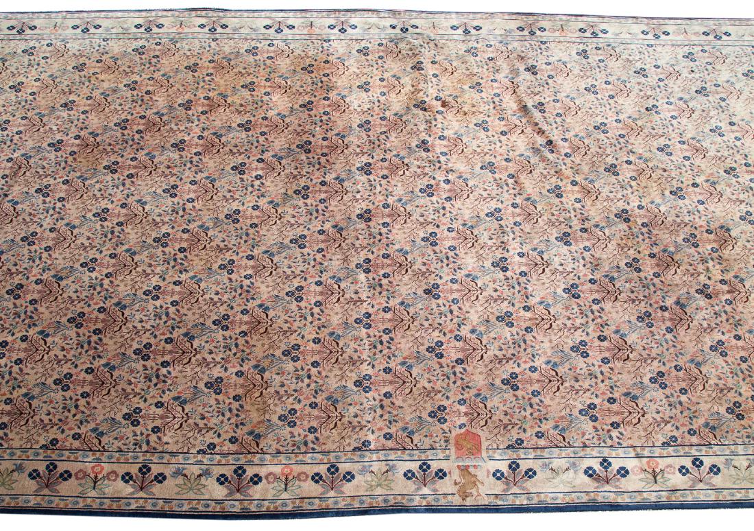 Antique Nichols Chinese carpet, China, circa 1930 (1 of 6)