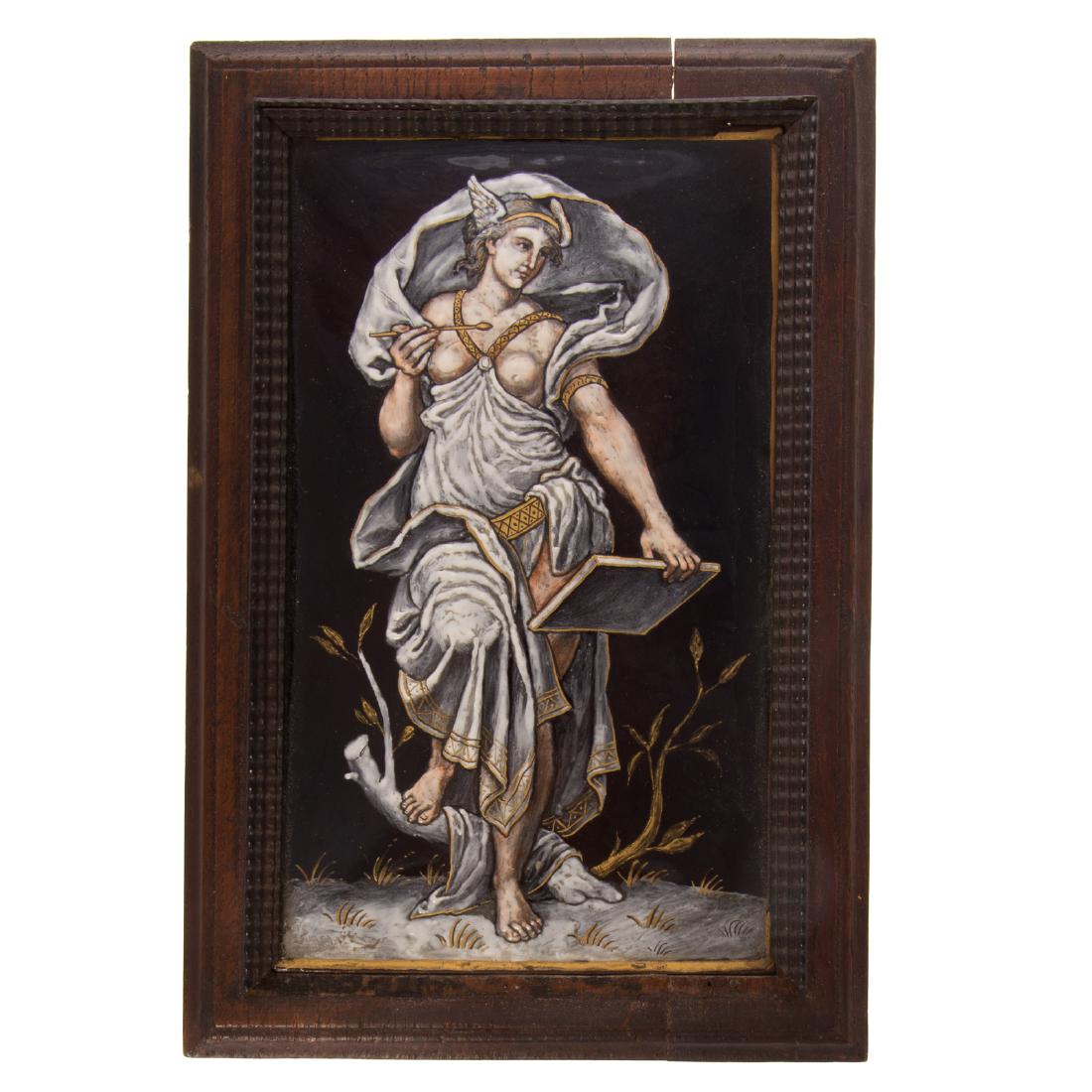 Continental enamel plaque of Clio (1 of 5)