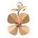 A Lady's Vintage Ring & Flower Charm in 14K - 3