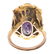 A Lady's Vintage Ring & Flower Charm in 14K - 6