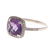 A Trio of Lady's Gemstone Rings in 10K Gold - 4