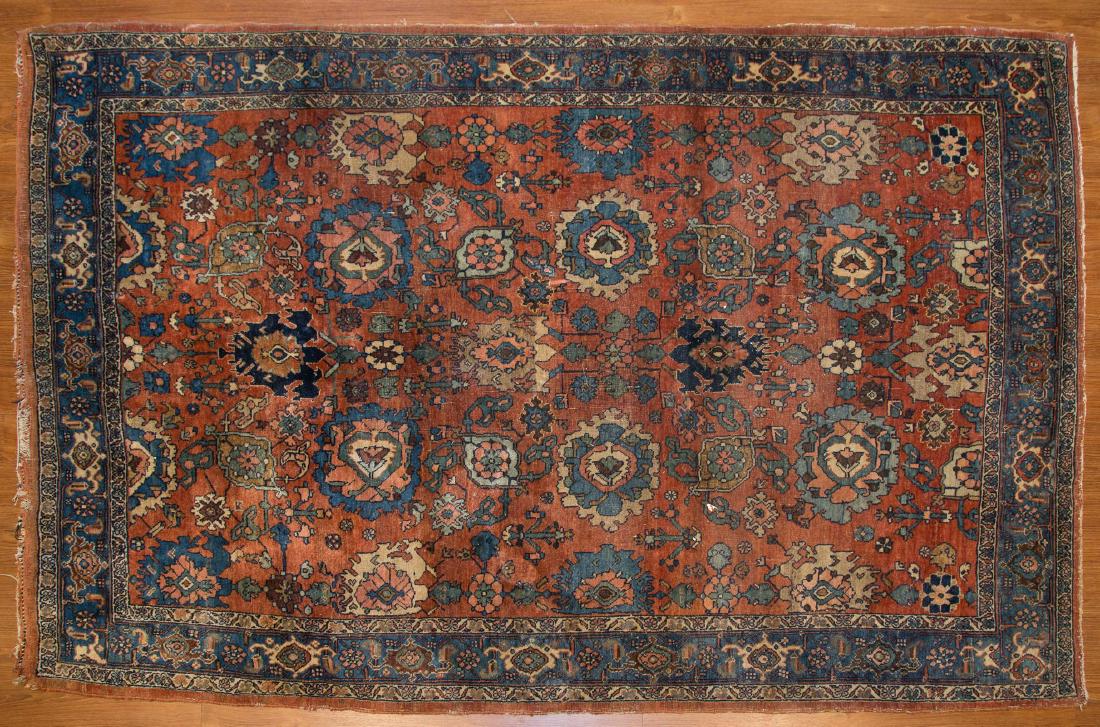 Antique Bijar rug, approx. 4.11 x 7.3 (1 of 4)