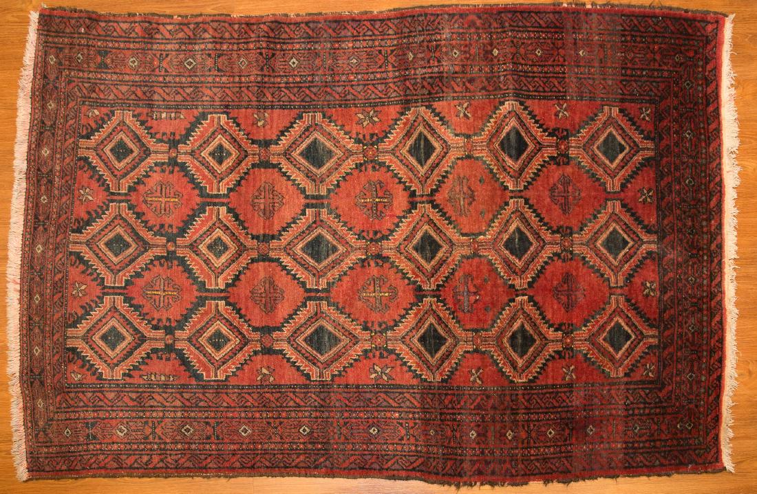 Persian Belouch rug, approx. 4 x 5.10 (1 of 4)