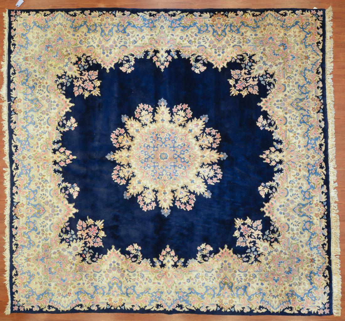 Persian Kerman carpet, approx. 9.6 x 10 (1 of 4)