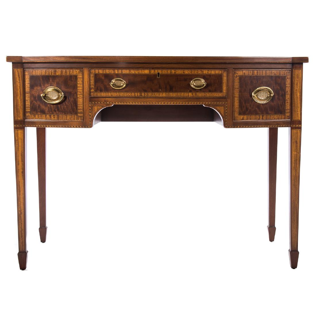 Federal style inlaid mahogany diminutive sideboard (1 of 5)