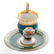 Four KPM porcelain cups and saucers - 6