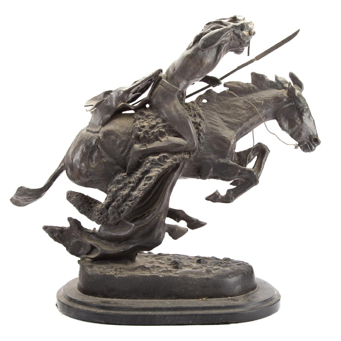 After Frederic Remington. Cheyenne bronze (1 of 7)