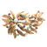 A Lady's Gemstone Brooch in 14K Gold - 2