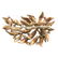 A Lady's Gemstone Brooch in 14K Gold - 3