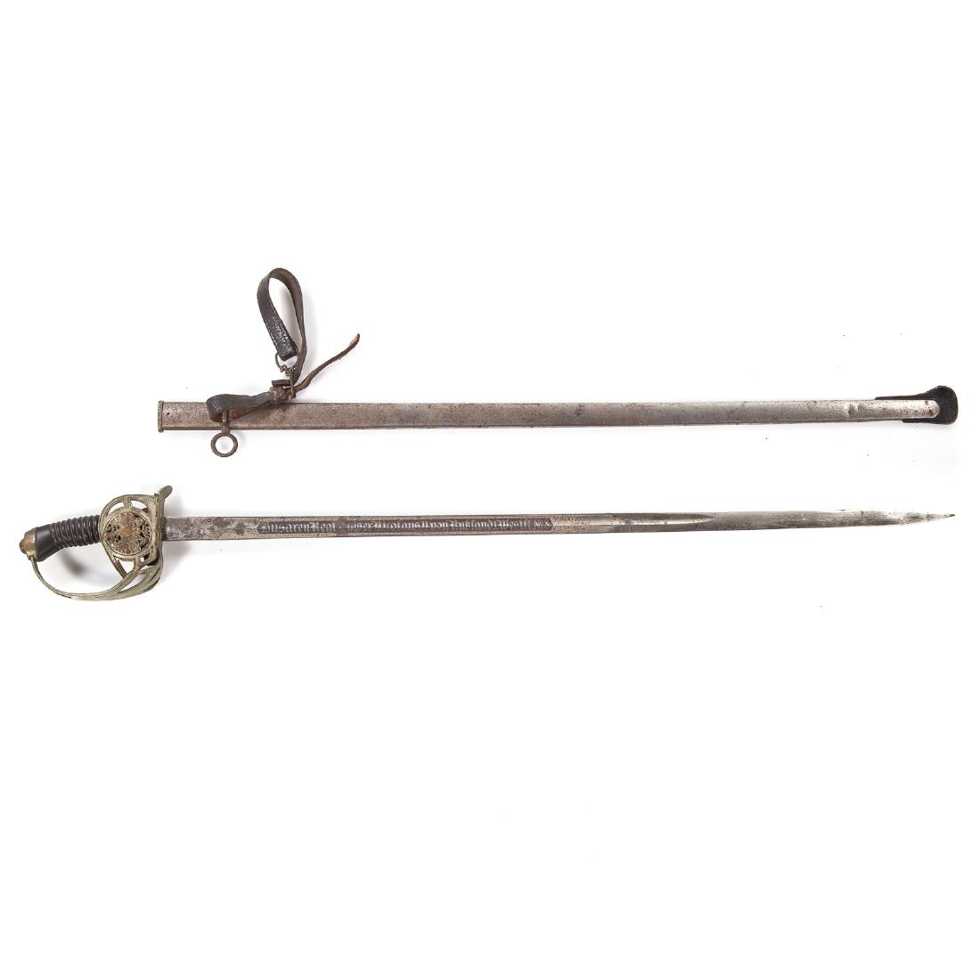 Imperial German M-89 Degen enlisted men's sword (1 of 6)