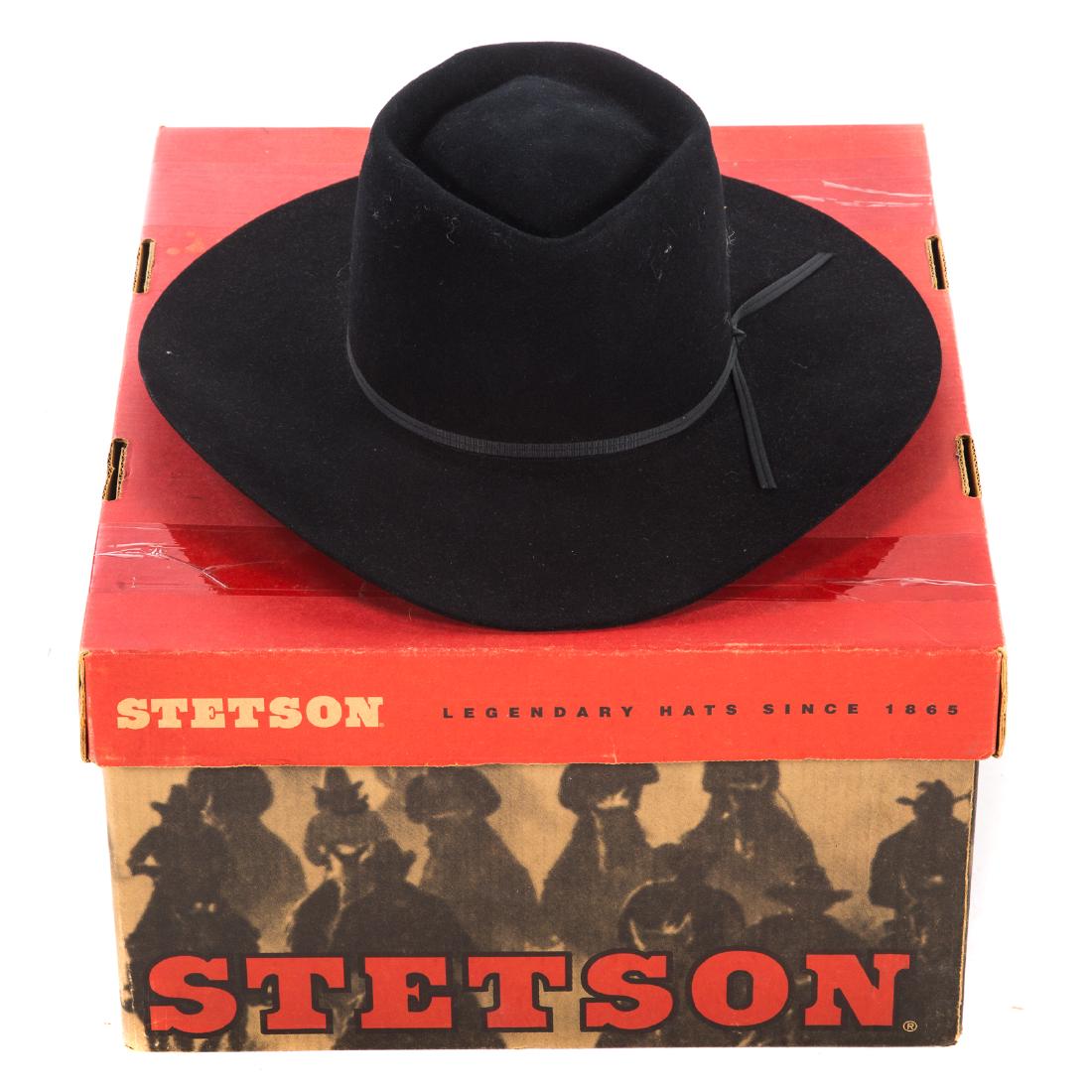 Stetson 4XXXX beaver cowboy hat (1 of 4)