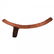 Cowboy tooled leather gun rig, single holster - 4