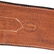 Cowboy tooled leather gun rig, single holster - 5