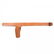 Cowboy tooled leather gun rig, single holster - 4