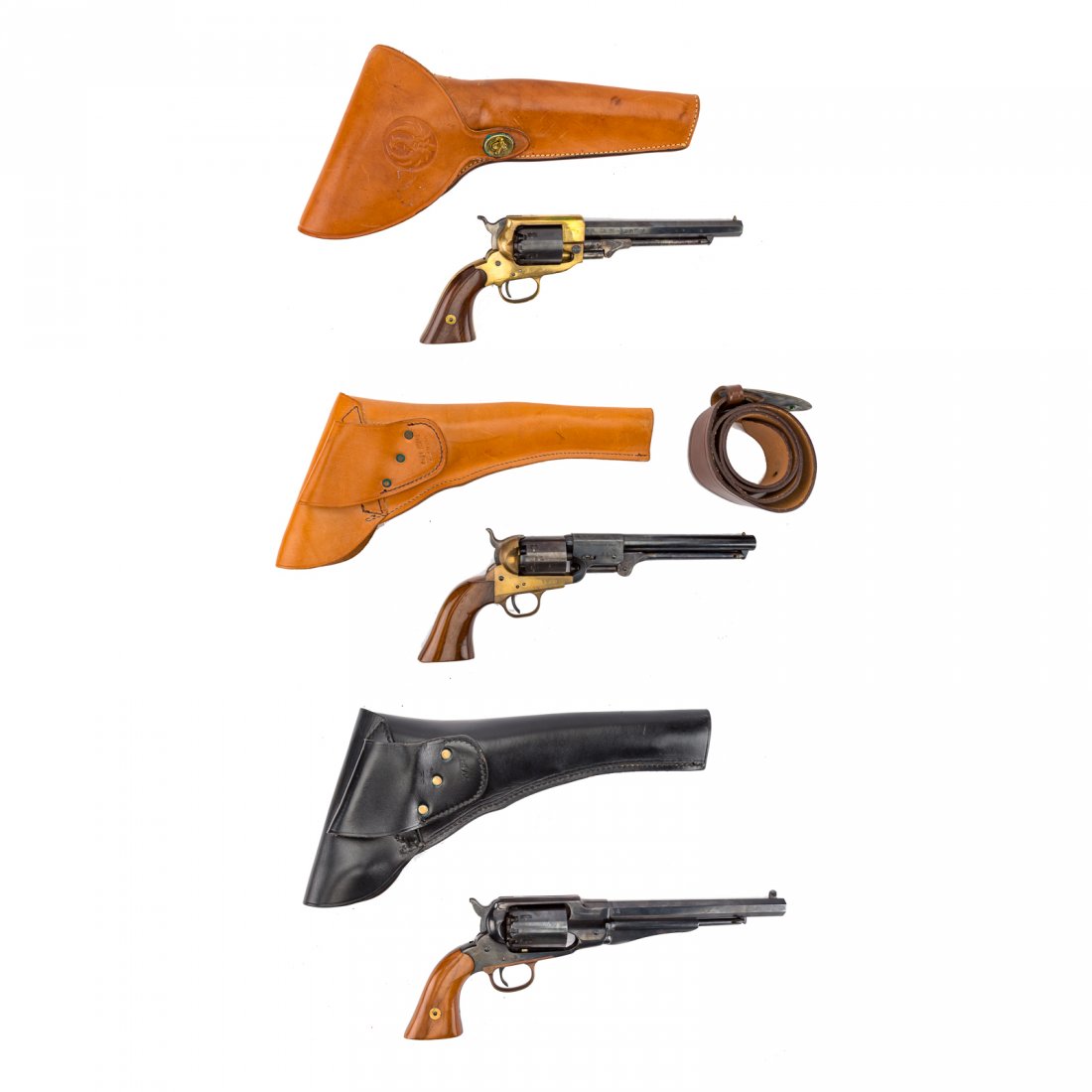 Three Italian repro. Civil War style revolvers (1 of 7)