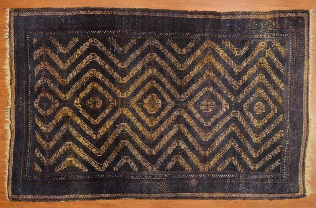 Antique Belouch rug, approx. 5.10 x 9.1 (1 of 4)