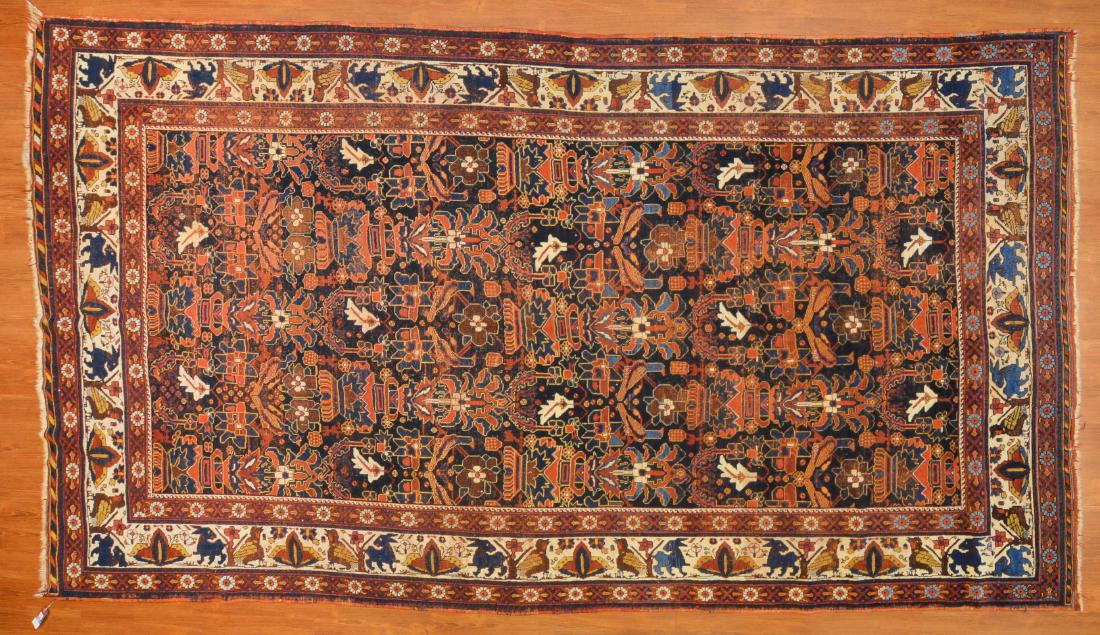 Antique Kashkai rug, approx. 7 x 12.6 (1 of 5)