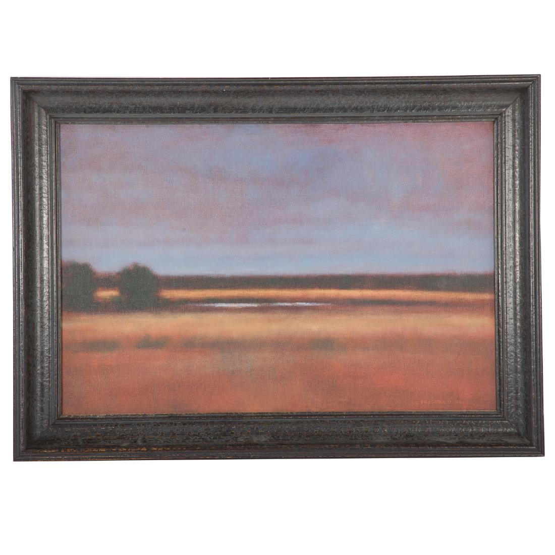 Kevin Fitzgerald. "Newark Pond," oil on canvas (1 of 4)