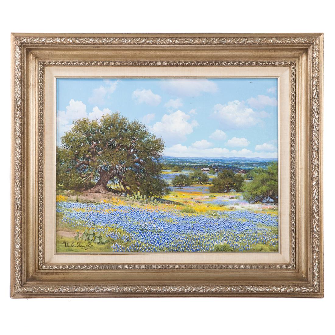 William A. Slaughter. "Birth of Color," oil (1 of 4)