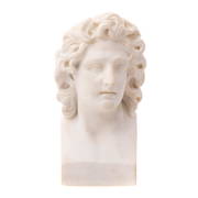 Italian Grande Tour marble bust of Apollo (1 of 5)